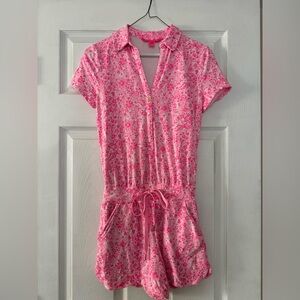 Lilly Pulitzer Jorgie Terry Romper XXS